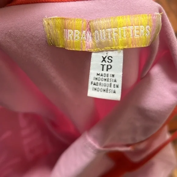Urban Outfitters Burnout Tank Top Dress -  Pink Size XS - Like New - Picture 6 of 6